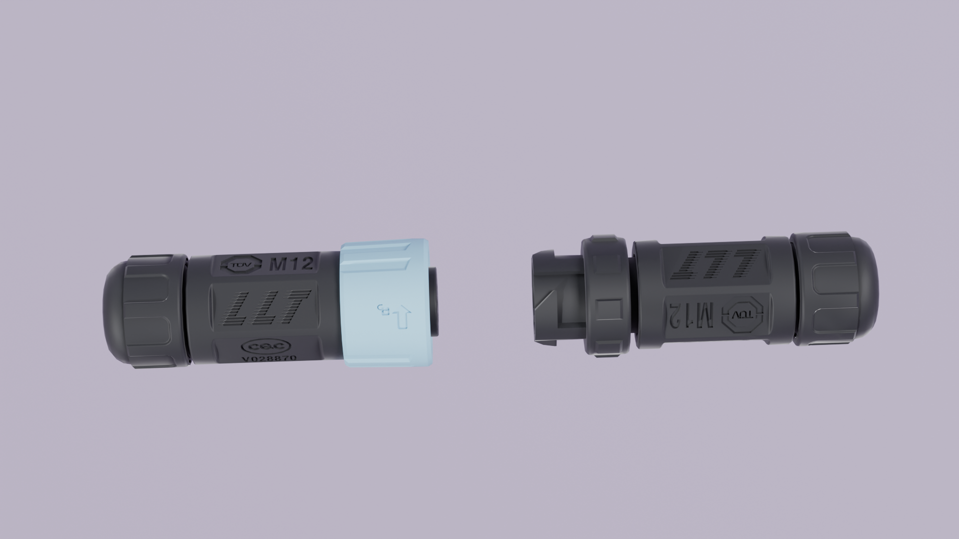 M12防水连接器 产品细节图