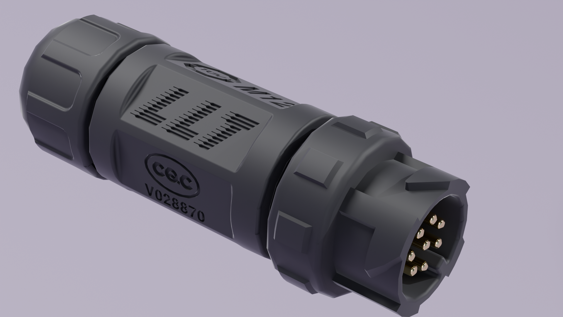 M12防水连接器 产品细节图