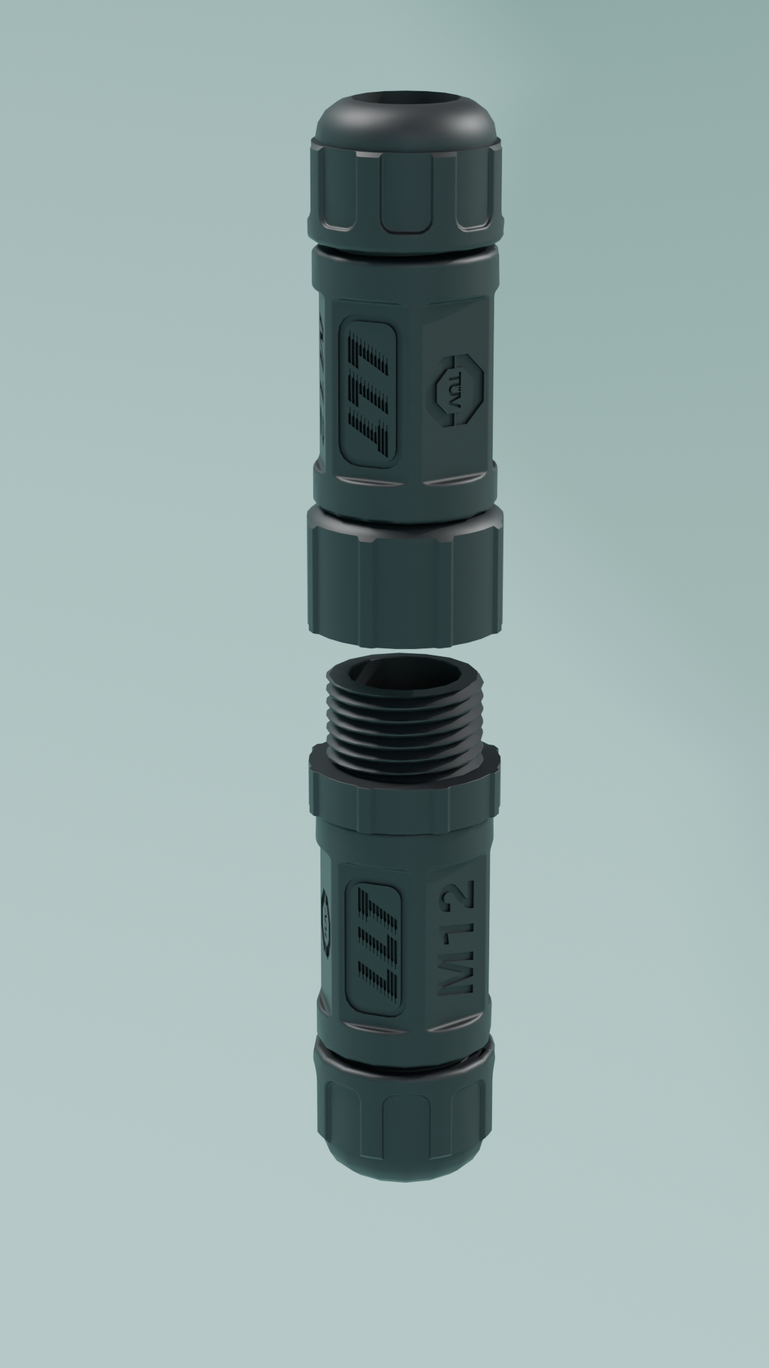 M12防水连接器 产品细节图